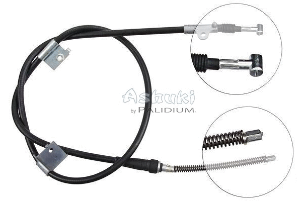 Cable Pull, parking brake (ASH3-1529)