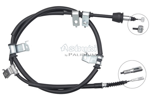 Cable Pull, parking brake (ASH3-1563)