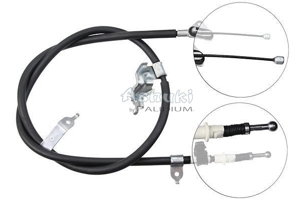 Cable Pull, parking brake (ASH3-1386)