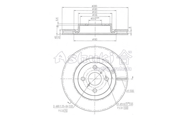 Brake Disc (T603-43)