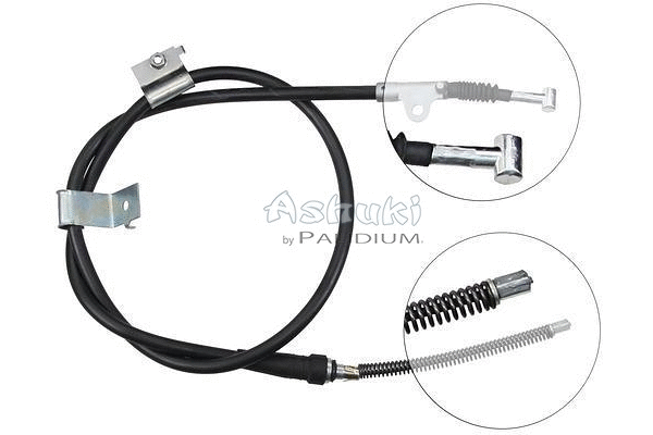Cable Pull, parking brake (ASH3-1540)