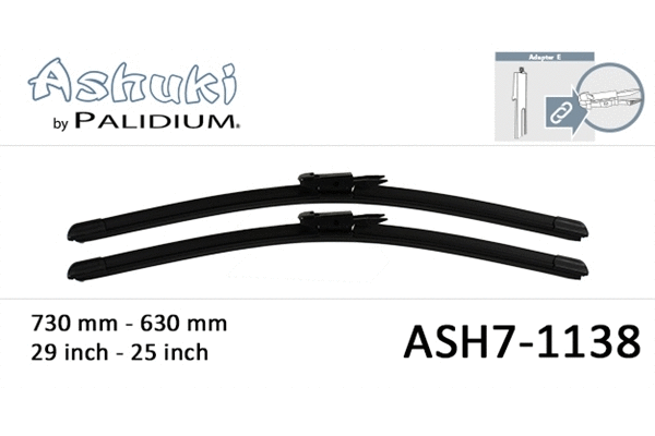 Wiper Blade (ASH7-1138)