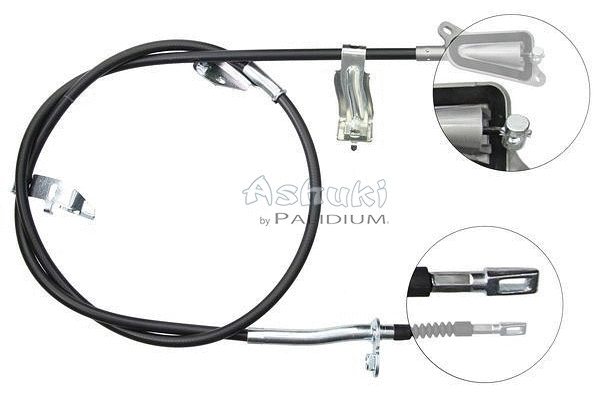 Cable Pull, parking brake (ASH3-1748)