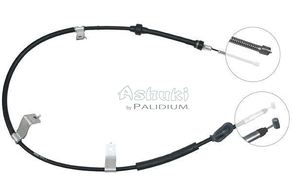 Cable Pull, parking brake (ASH3-1159)