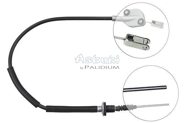 Cable Pull, clutch control (ASH3-1834)