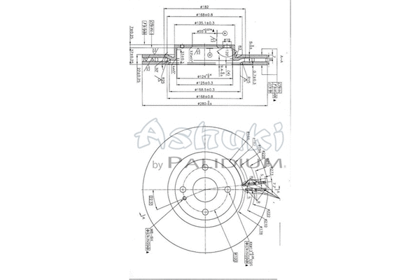 Brake Disc (M616-09)