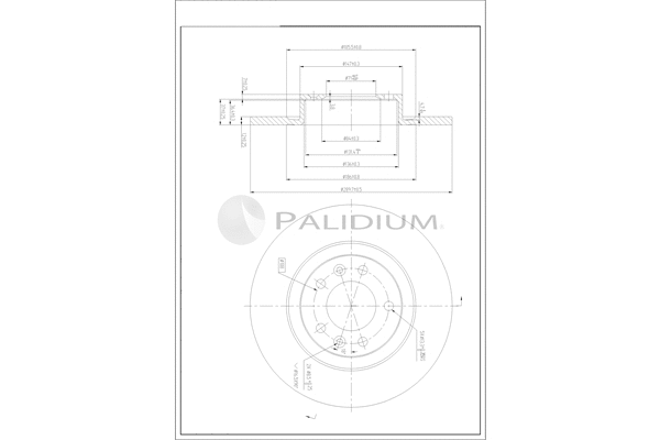 Brake Disc (P331-126)