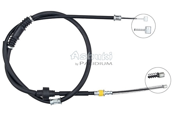 Cable Pull, parking brake (ASH3-1019)