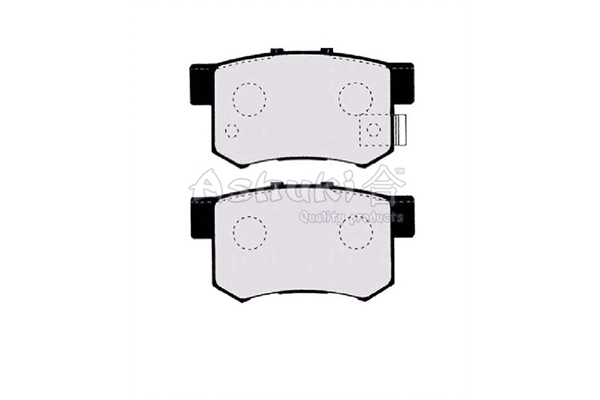 Brake Pad Set, disc brake (H026-35)