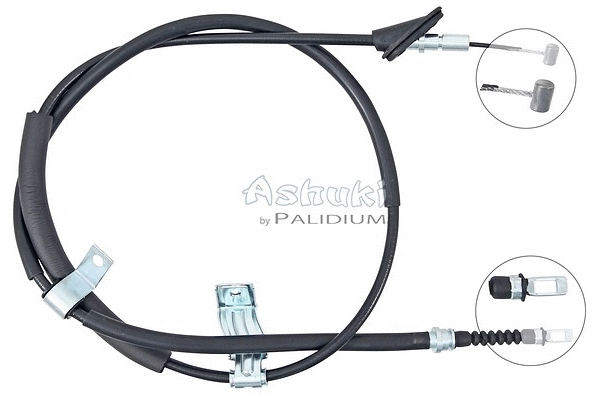 Cable Pull, parking brake (ASH3-1234)