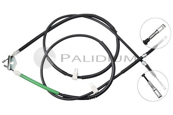 Cable Pull, parking brake (PAL3-1707)