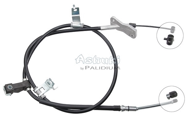 Cable Pull, parking brake (ASH3-1442)