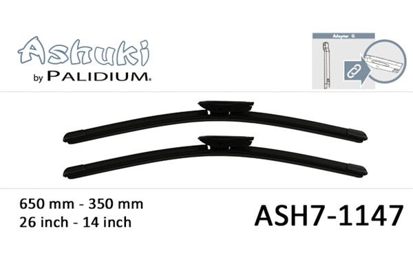 Wiper Blade (ASH7-1147)