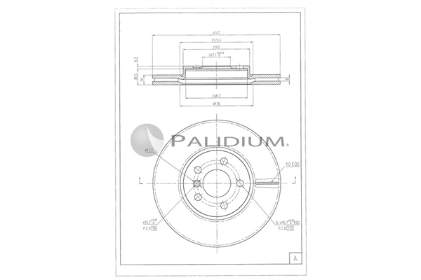 Brake Disc (P330-260)