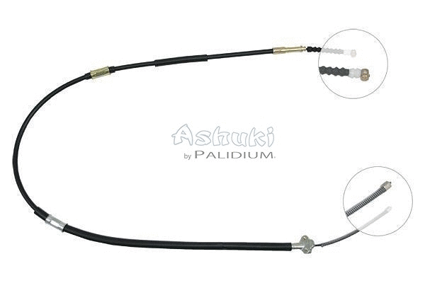 Cable Pull, parking brake (ASH3-1376)