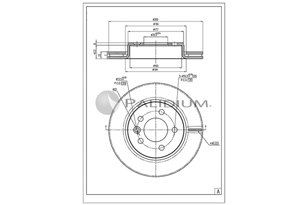 Brake Disc (P331-143)