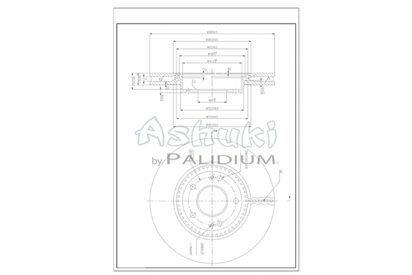 Brake Disc (Y089-70)
