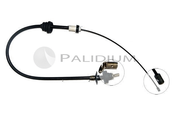 Cable Pull, clutch control (PAL3-1740)
