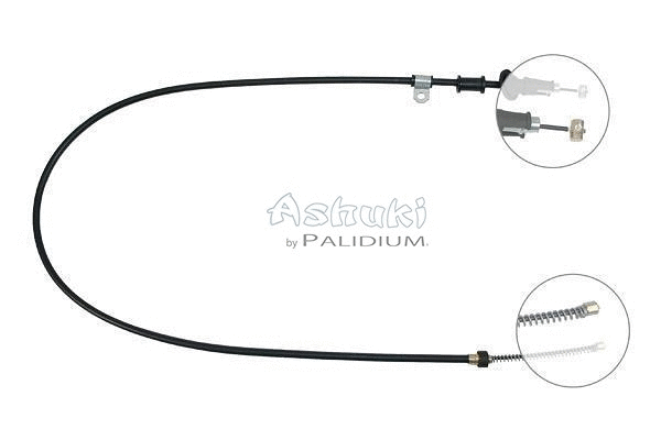 Cable Pull, parking brake (ASH3-1286)