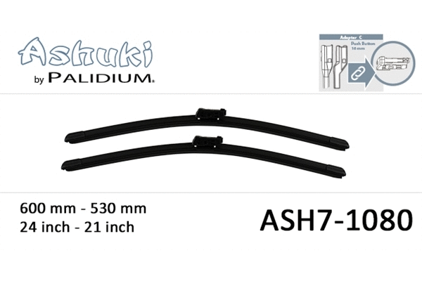 Wiper Blade (ASH7-1080)