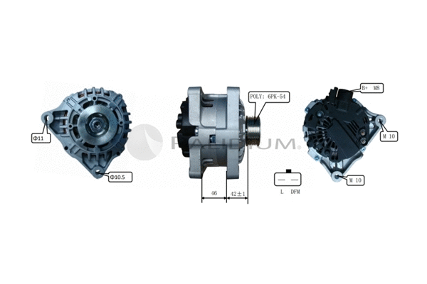 Alternator (PAL17-2010)