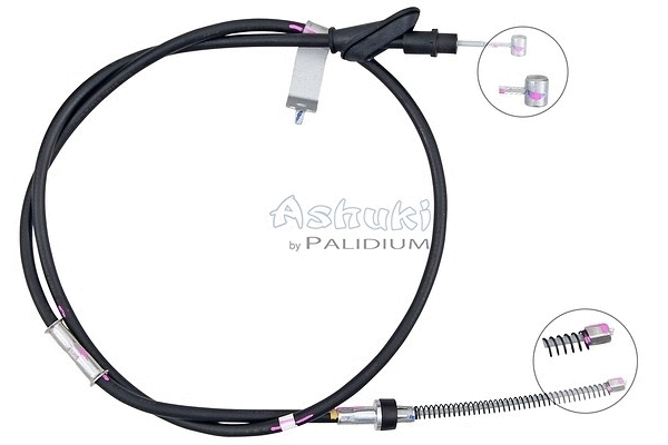 Cable Pull, parking brake (ASH3-1645)
