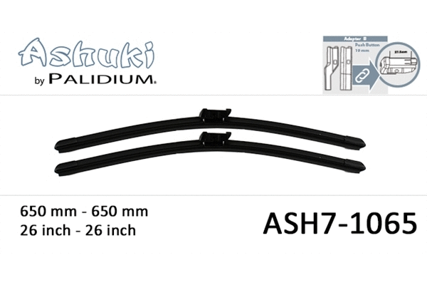 Wiper Blade (ASH7-1065)