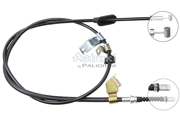 Cable Pull, parking brake (ASH3-1035)