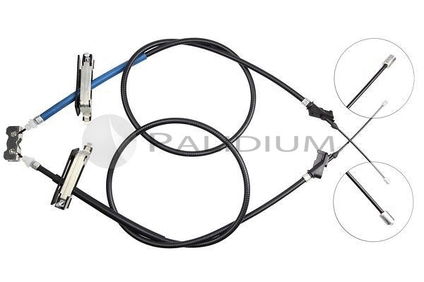 Cable Pull, parking brake (PAL3-1485)
