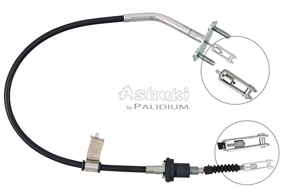 Cable Pull, clutch control (ASH3-1860)
