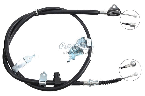 Cable Pull, parking brake (ASH3-1606)