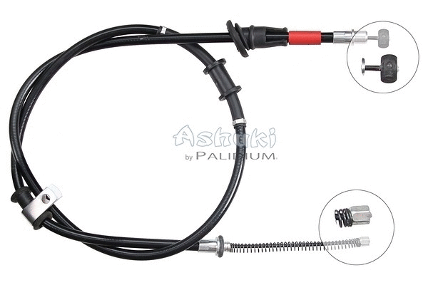 Cable Pull, parking brake (ASH3-1728)