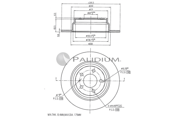 Brake Disc (P330-104)