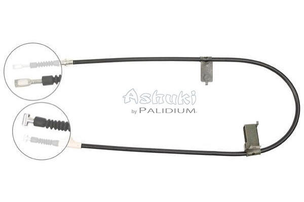 Cable Pull, parking brake (ASH3-1315)
