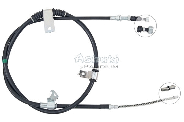 Cable Pull, parking brake (ASH3-1268)