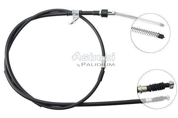 Cable Pull, parking brake (ASH3-1393)