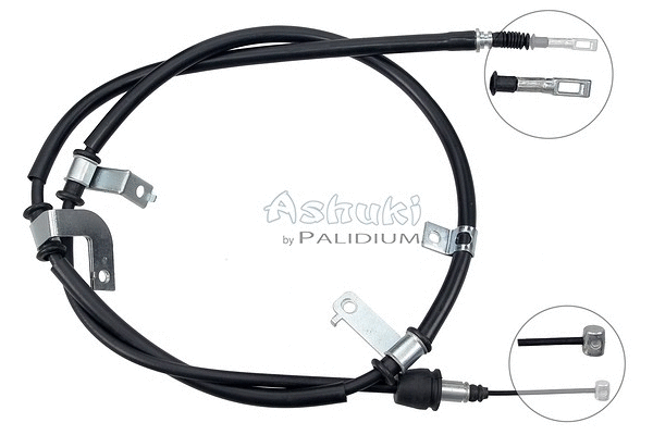 Cable Pull, parking brake (ASH3-1090)