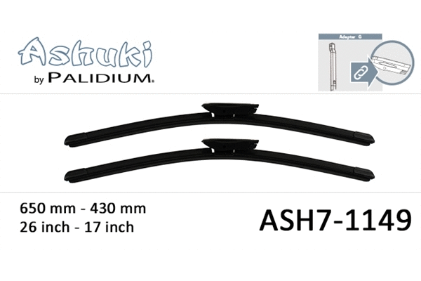 Wiper Blade (ASH7-1149)