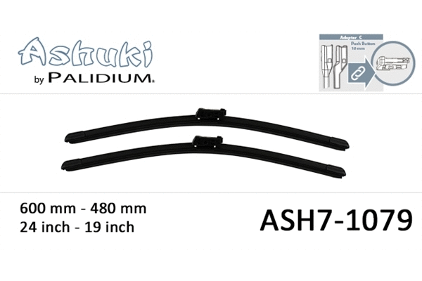 Wiper Blade (ASH7-1079)