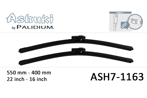 Wiper Blade (ASH7-1163)