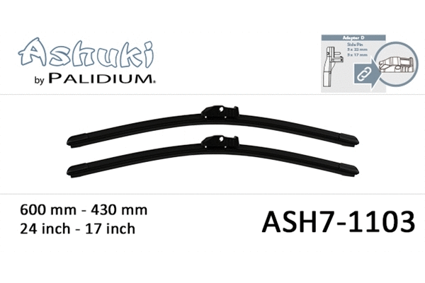 Wiper Blade (ASH7-1103)