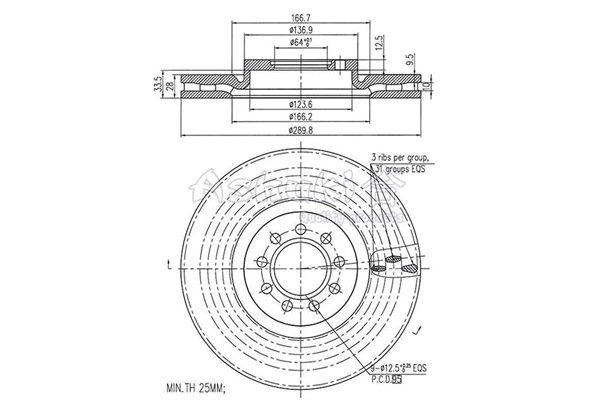 Brake Disc (0990-4901)