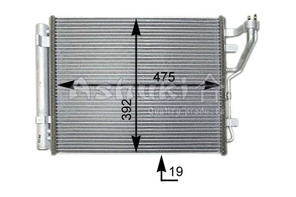 Condenser, air conditioning (Y550-94)