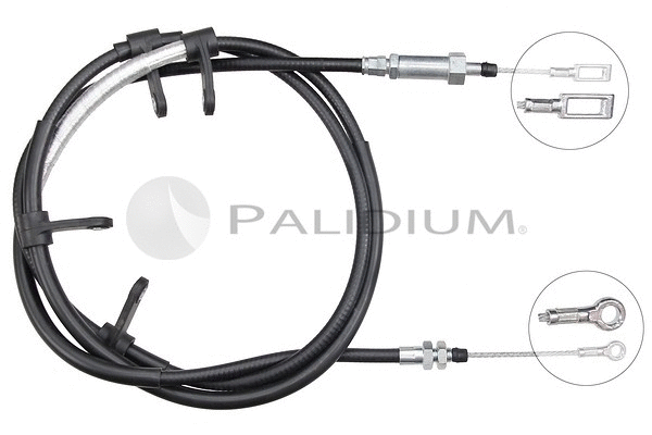 Cable Pull, parking brake (PAL3-1257)