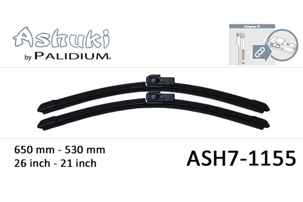 Wiper Blade (ASH7-1155)