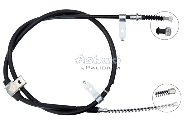 Cable Pull, parking brake (ASH3-1746)
