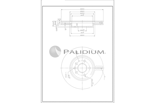 Brake Disc (P330-258)