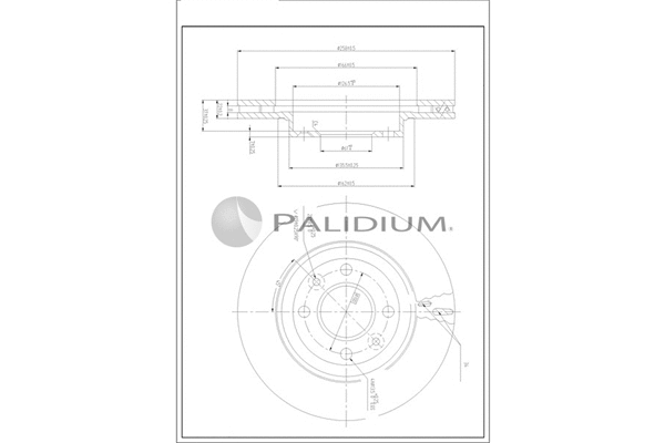 Brake Disc (P330-256)