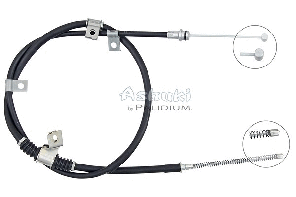 Cable Pull, parking brake (ASH3-1018)
