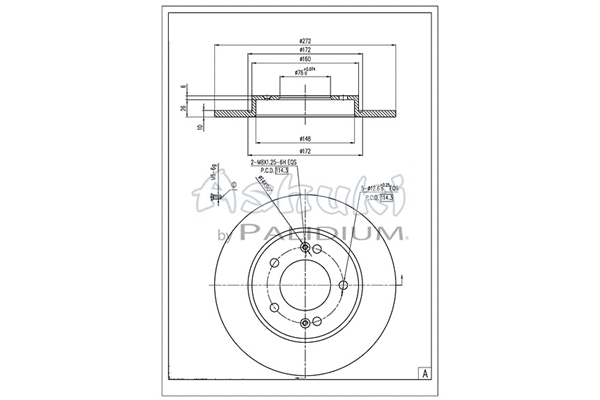 Brake Disc (Y089-75)